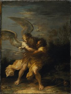 Jakob worstelt met de engel