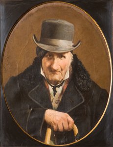 Portret van een man door Salvatore Albano