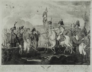 De nederlaag van maarschalk Victor bij Borisov in november 1812, 1814 door Salvatore Cardelli
