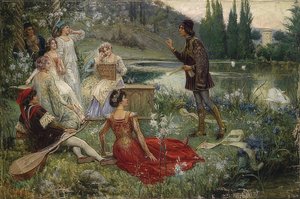 Het Decameron. 1906 door Salvatore Postiglione