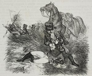Dood van de Franse generaal Louis Charles Antoine Desaix door Salvatore Puglia