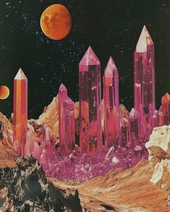 Kristallen collage