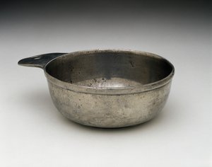 Porringer, ca. 1775-1825 door Samuel (attr.to) Pennock