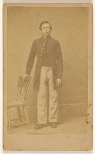 [Ongeïdentificeerde Geconfedereerde soldaat, staand]. door Samuel A. Cooley