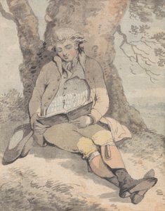 P. Wilkinson Esq. Zittend Onder de Schaduw van een Eik Leren Fluiten