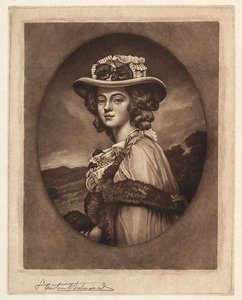 Mevrouw Davenport, 19e-20e eeuw door Samuel Arlent Edwards
