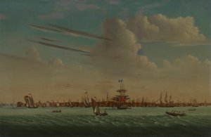 Uitzicht op Charleston