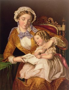 De eerste les, uitgegeven door Baxter, 1855