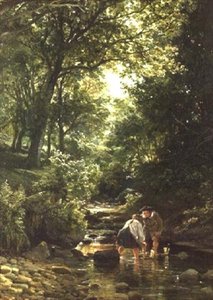 Kinderen in de Stroom door Samuel Bough