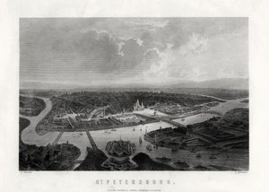 Sint-Petersburg, Rusland, 19e eeuw door Samuel Bradshaw