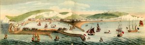 Het zuidelijke uitzicht van Dover, in het graafschap Kent, 1749, 1942