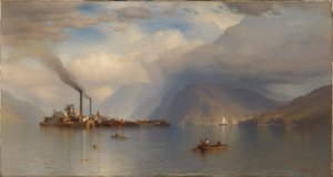 Stormkoning op de Hudson