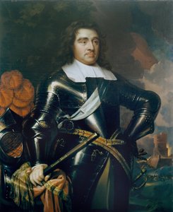 Generaal George Monk (1608-70) 1e Hertog van Albemarle, c.1665 door Samuel Cooper