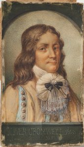 Portret van Oliver Cromwell, 1653 door Samuel Cooper