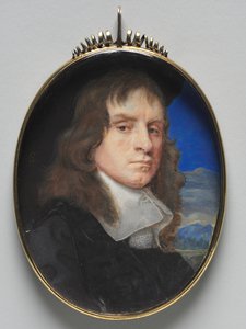 Portret van een man, ca. 1655 door Samuel Cooper