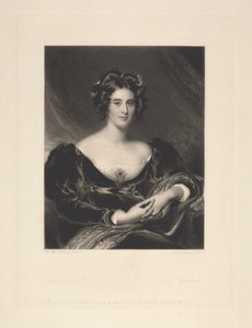 Lady Lyndhurst door Samuel Cousins