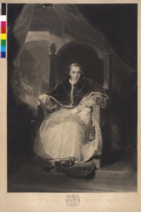 Paus Pius VII door Samuel Cousins