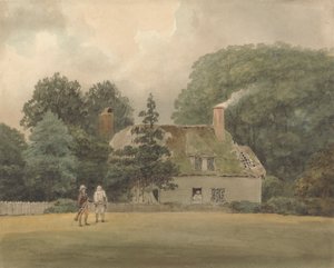 Huisje op het terrein van Ayot St. Lawrence Hertfordshire door Samuel Davis