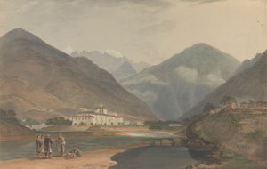 De Voormalige Winterhoofdstad van Bhutan in Punakha Dzong