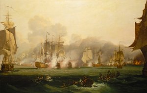 De Slag bij Trafalgar, 21 oktober 1805, begin 19e eeuw