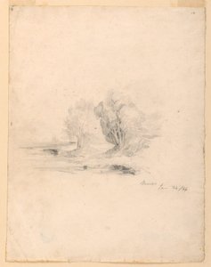 Beek en Bomen door Samuel Finley Breese Morse