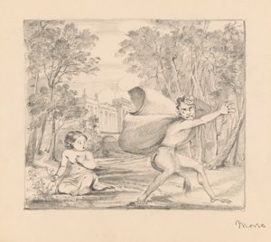 Scène uit Scott door Samuel Finley Breese Morse