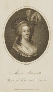 Marie Antoinette, koningin van Frankrijk en Navarra door Samuel Freeman
