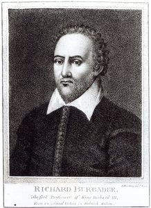 Portret van Richard Burbadge (1573-1619) door Samuel Harding