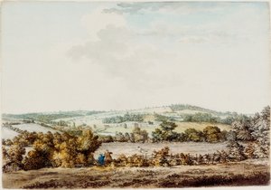 Het Oude Huis bij de Grange en Barber Wood, 1787