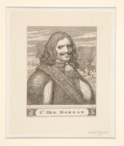 Portret van Sir Henry Morgan door Samuel Hollyer