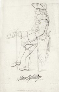 Portret van James Oglethorpe