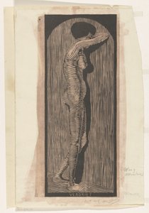 Verdriet door Samuel Jessurun de Mesquita (signed by artist)