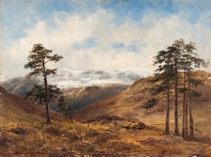 Bij Balmoral, 1893 door Samuel John Barnes