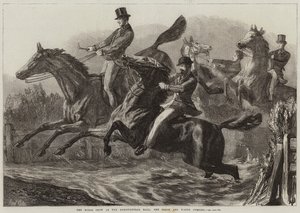 De Paardenshow in de Landbouwhal, de Hek- en Waterhindernis