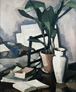 Aspidistra, ca. 1924 door Samuel John Peploe