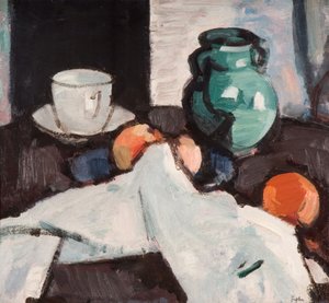 Stilleven met Kom met Fruit, Kan, Kop en Schotel, 1927-29