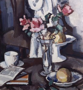 Stilleven met Rode Rozen, c.1931 door Samuel John Peploe