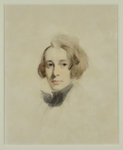 Voorlopige schets van Charles Dickens, 1837 door Samuel Laurence
