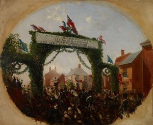De opening van Calthorpe Park, 1857