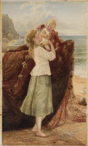 Kinderen van een Visser, 1881 door Samuel McCloy