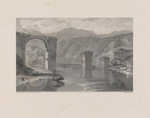 Brug bij Narni door Samuel Middiman