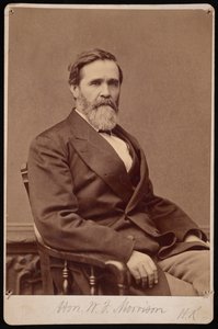 Portret van Hon. W.F. Morrison door Samuel Montague Fassett