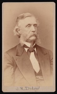 Portret van Jacob Richards Dodge door Samuel Montague Fassett