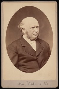 Portret van Robert Safford Hale 1822-1881, voor 1881 door Samuel Montague Fassett