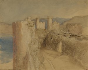Conway Castle door Samuel Palmer