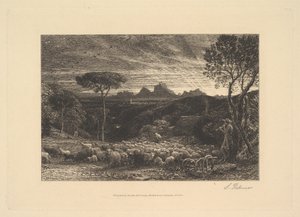 Het openen van de vouw, of vroege ochtend, 1880