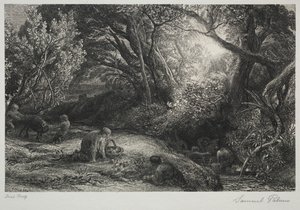 De ochtend van het leven door Samuel Palmer