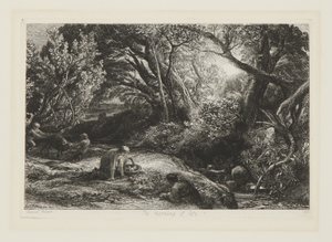 De ochtend van het leven door Samuel Palmer