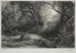 De ochtend van het leven, 1860-1861 door Samuel Palmer