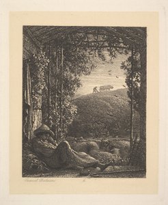 De Slapende Herder, Vroege Ochtend, 1857